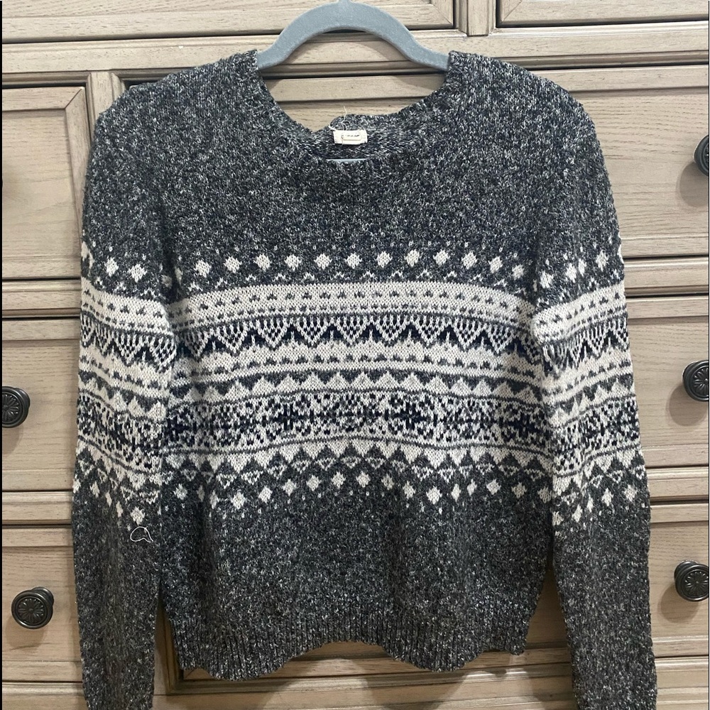 Cozy Garage sweater!